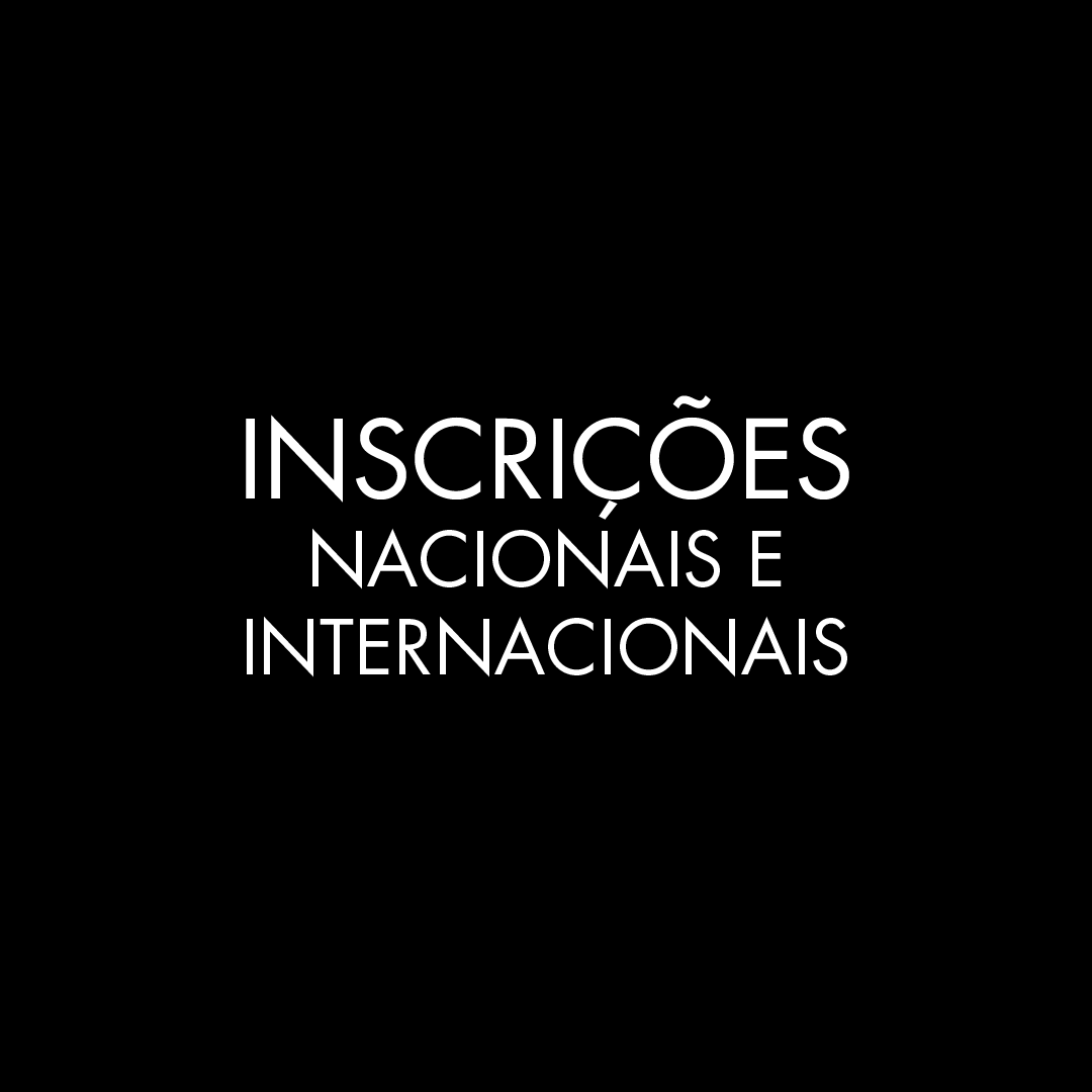 Inscrições Nacionais e Internacionais