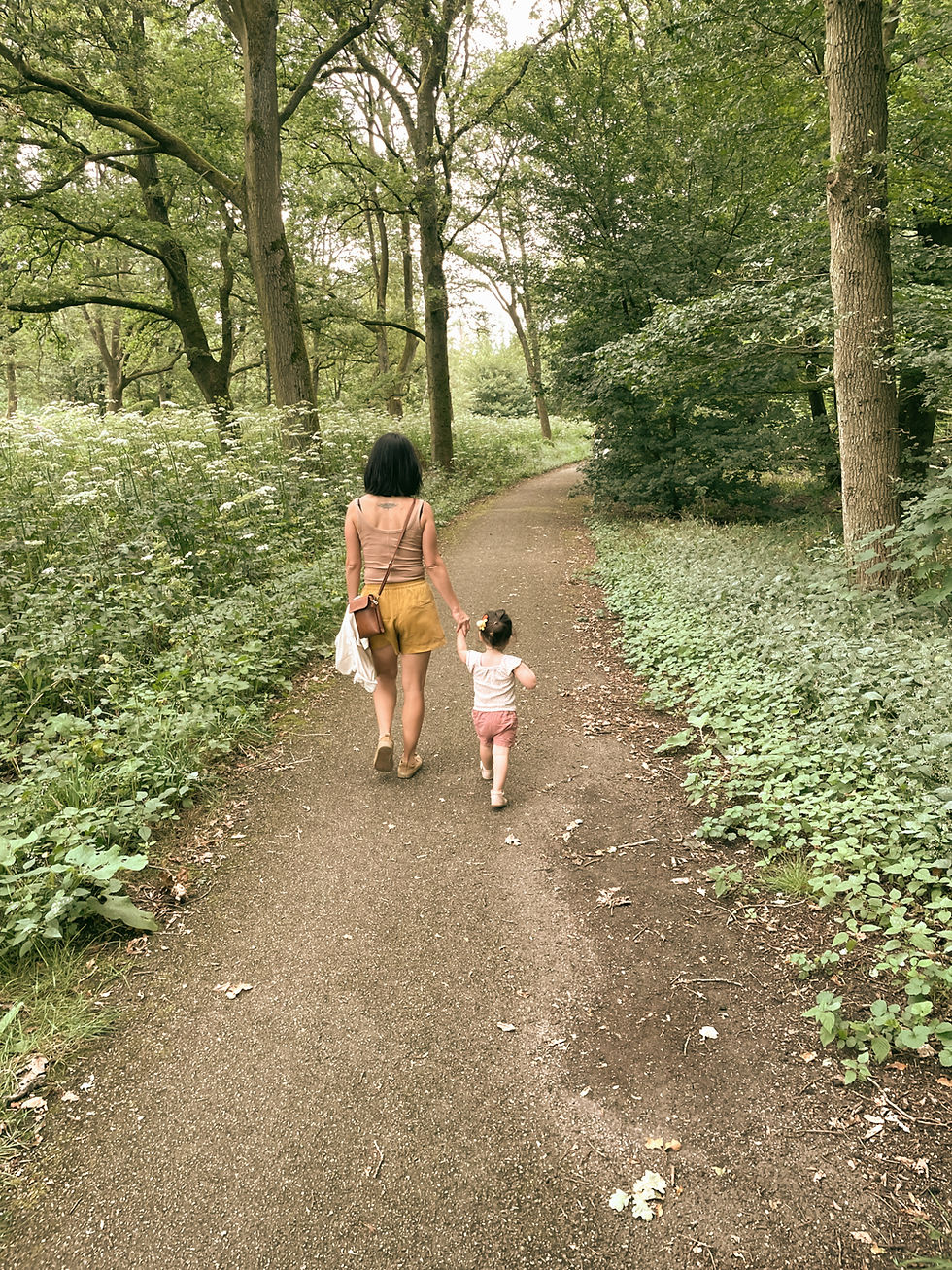 Somatic practitioner connecting with nature, reflecting the gentle approach of Gradiva Space.