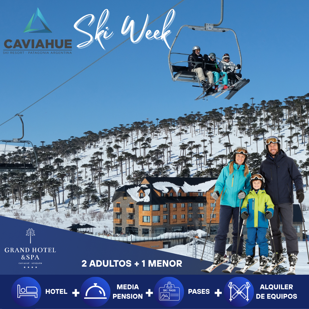 Semana de Esqui no Grand Hotel & SPA Family (3 Pax)