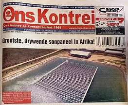 Africa's Largest Floating Solar Power Pl