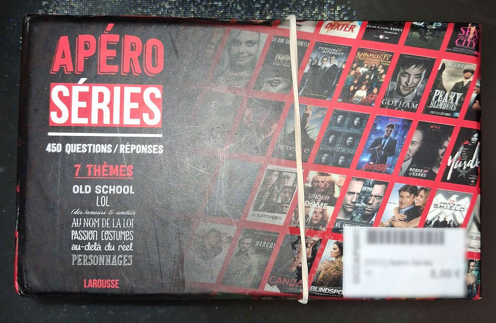 Aperçu de la boîte du jeu d'occasion "Apéro Séries"