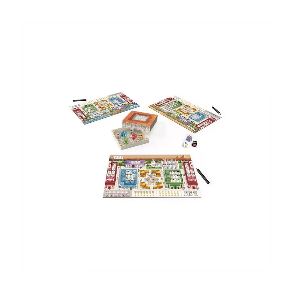 Contenu du jeu de société "7 Wonders Dice"