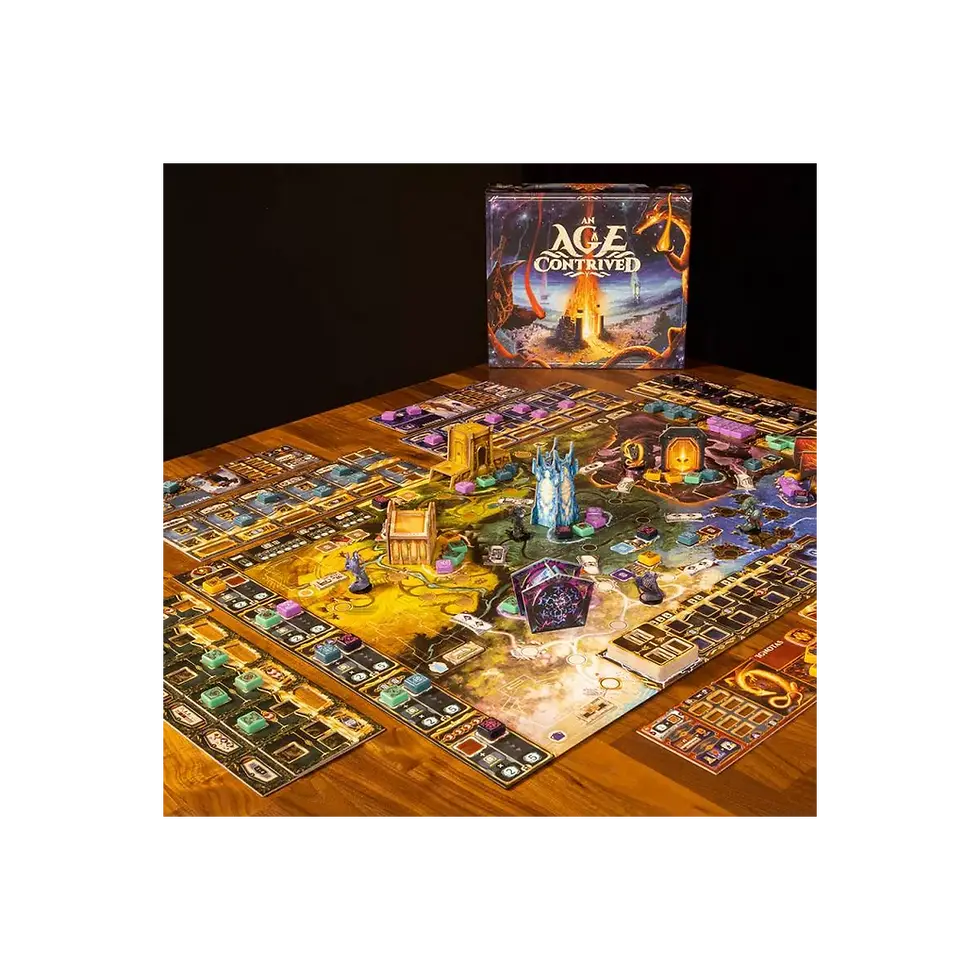 Contenu du jeu de société "An Age Contrived"