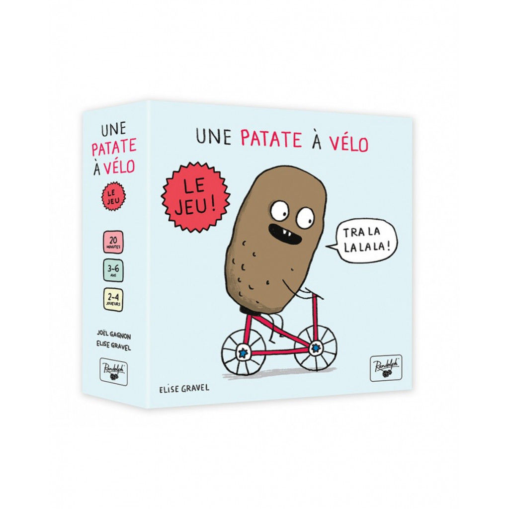 Boîte du jeu de société "Une Patate à Vélo"