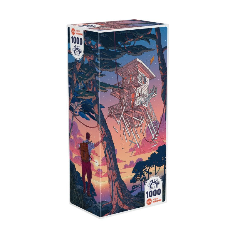 Face avant de la boîte du puzzle "Lévitation"