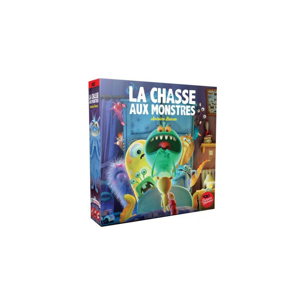 Boîte du jeu de société "La Chasse aux Monstres"