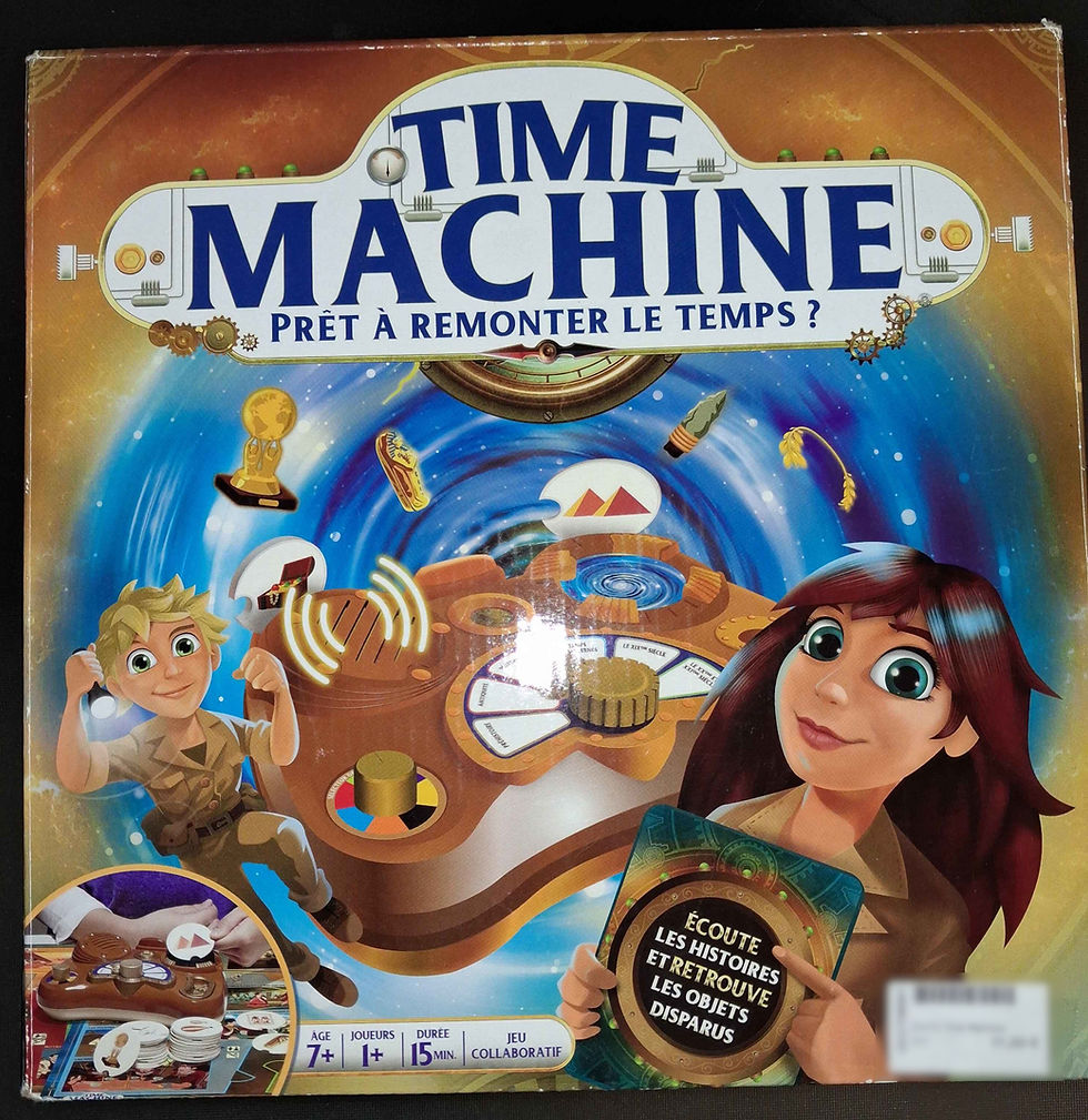 Aperçu de la boîte du jeu d'occasion "Time Machine - Prêts à remonter le temps"