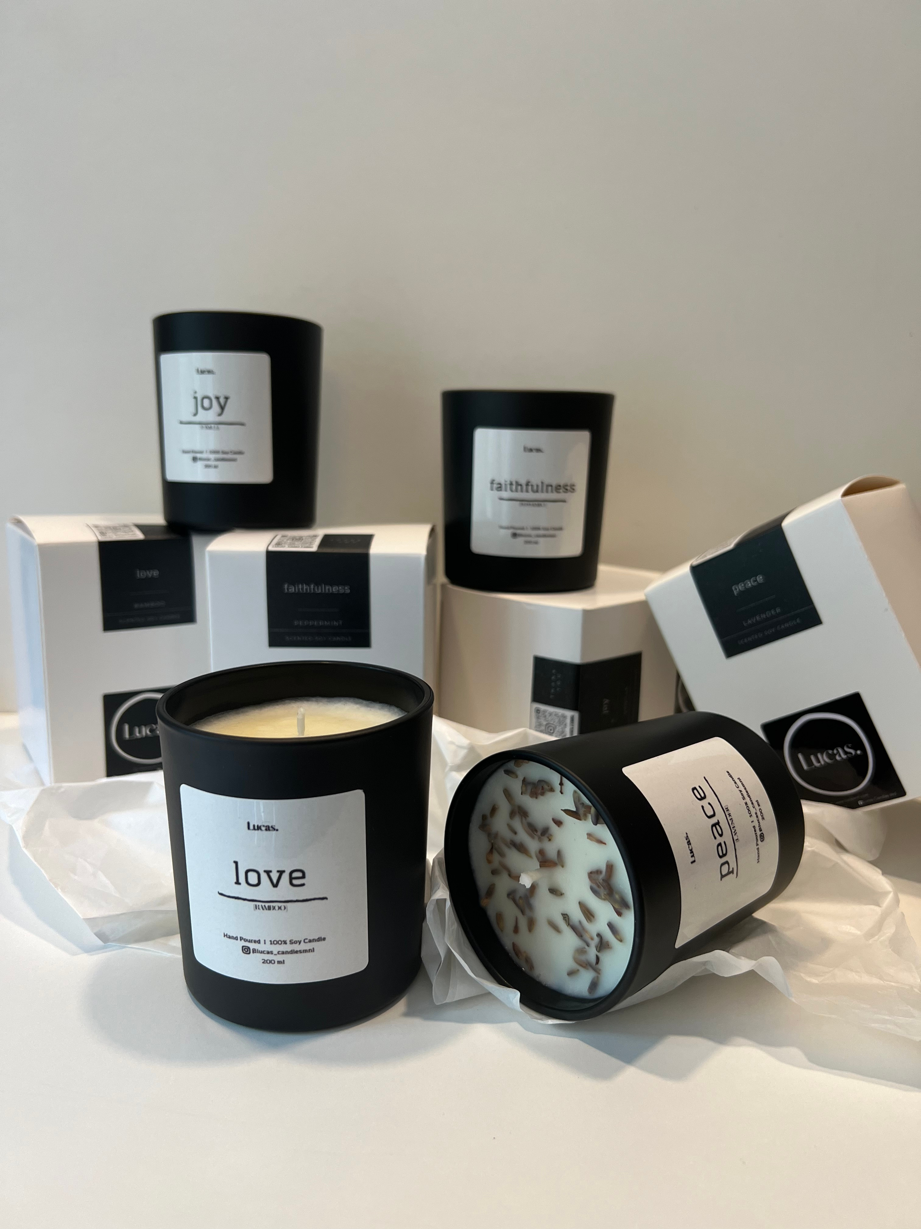 Classic Scents I 200 ml Scented Soy Candle (Old Packaging)