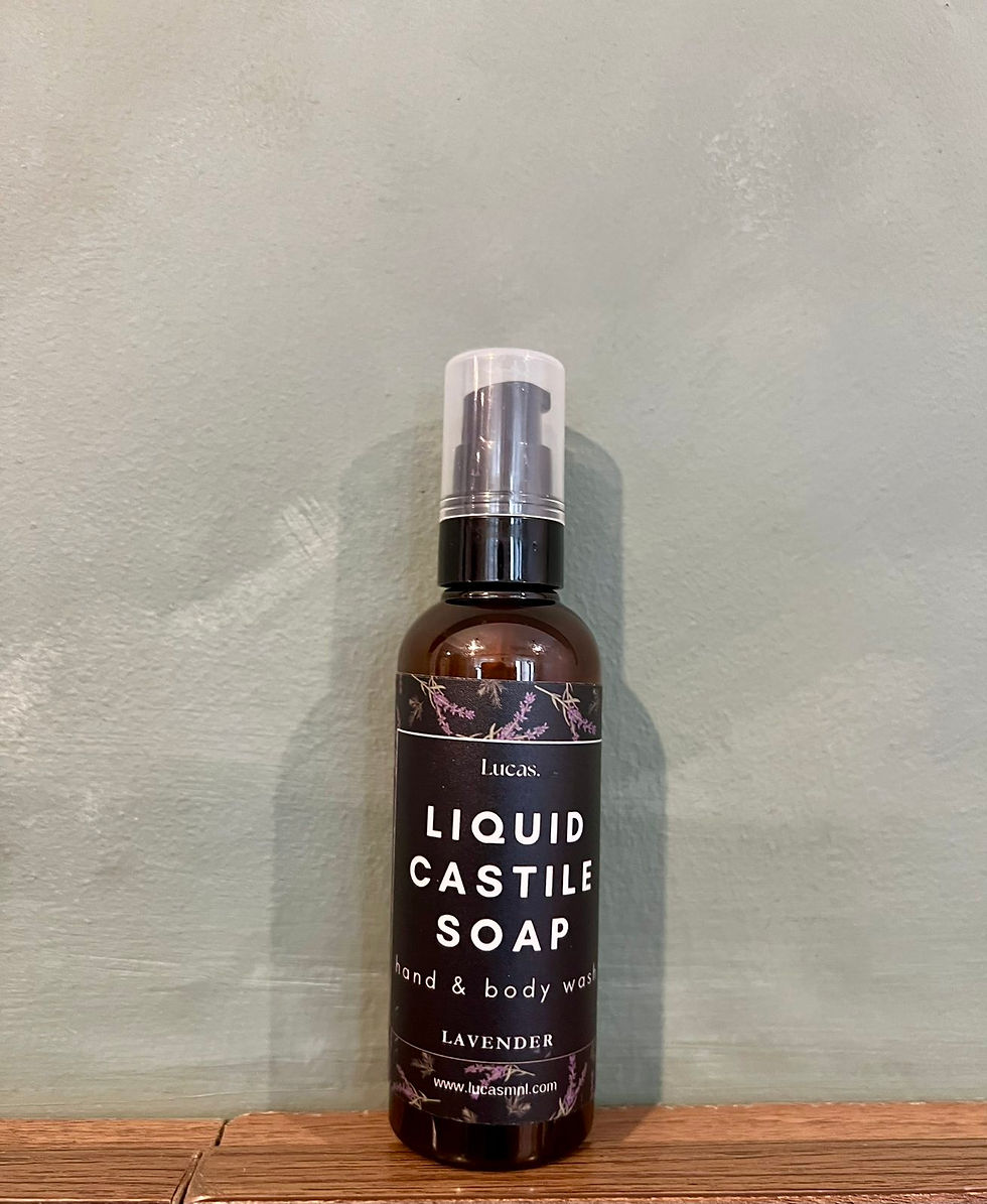 100 ml Liquid Castile Soap - Lavender