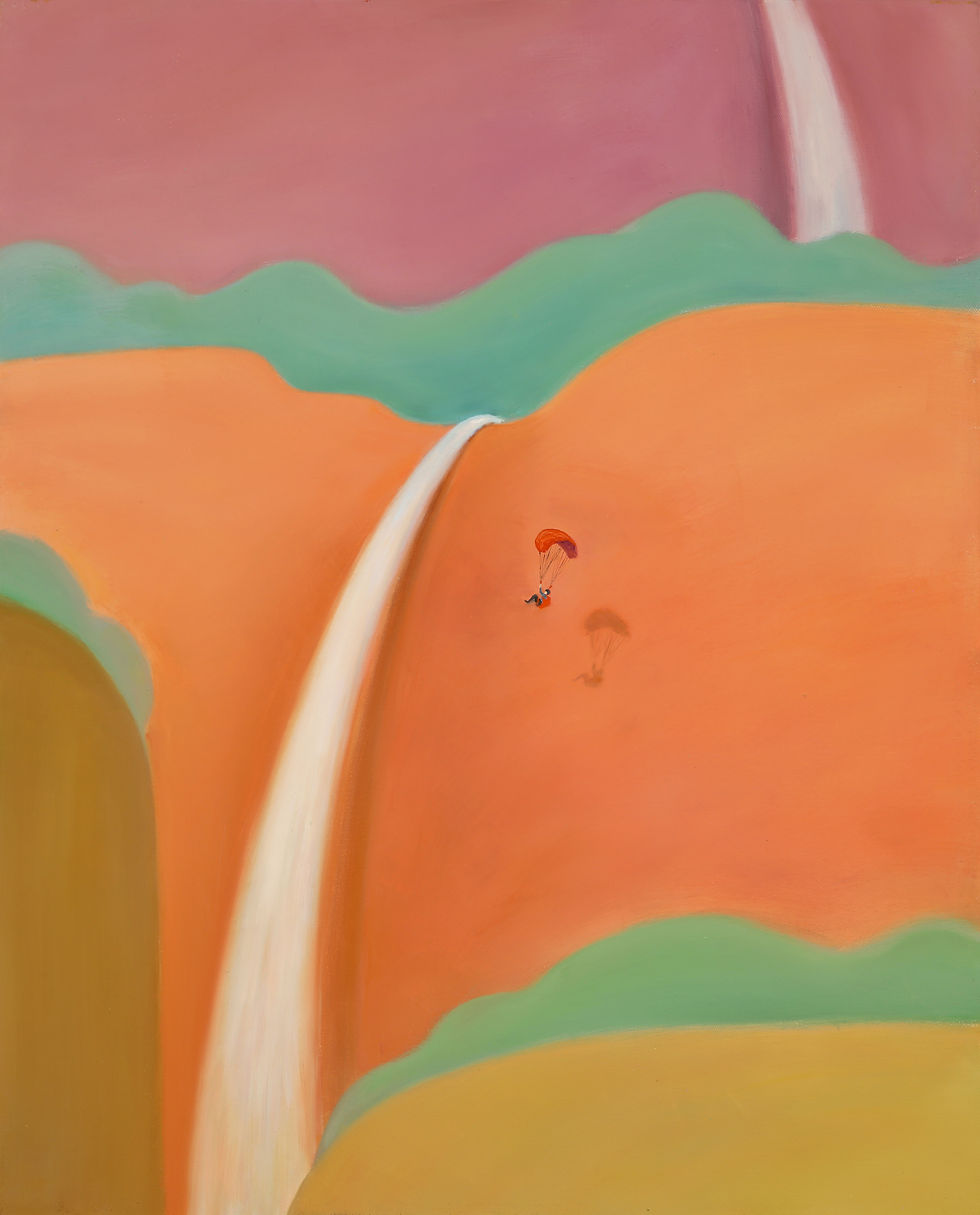 穿过优胜美地 ‘Cross over Yosemite fall’