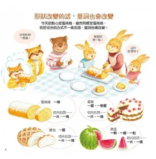 縮圖：圖解量詞學習繪本