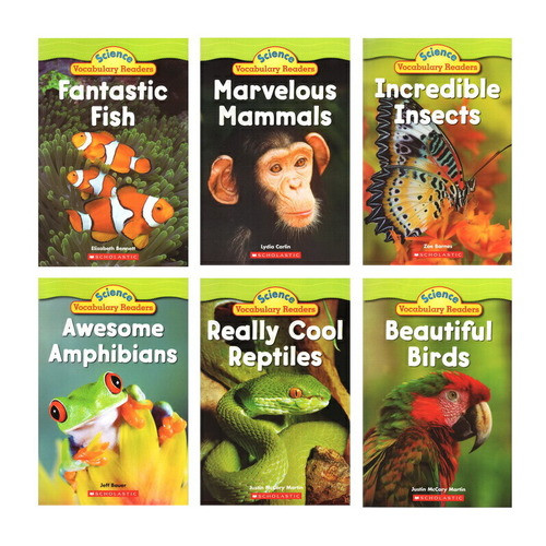 Science Vocabulary Readers Set Animal Groups (6 books) GetSetParents