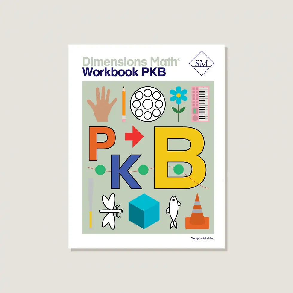 縮圖：Dimension Maths Workbook Pre-K