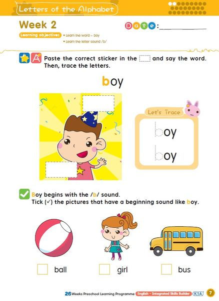 縮圖：K1 26週幼兒英文 - 綜合能力基礎訓練 （新修訂版）