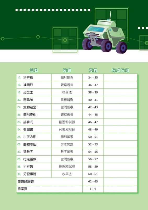 縮圖：P1 奧數策略體驗營