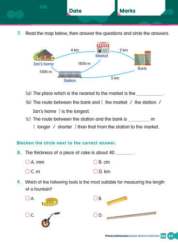 縮圖：P3 Primary Mathematics Exercise, Revision & Mock Exam