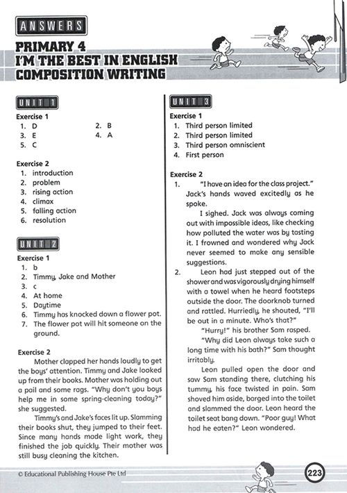 縮圖：P4 I'm the Best in English Composition writing