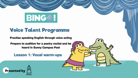 Discover Your Voice: Join the BINGO! Voice Talent Program
