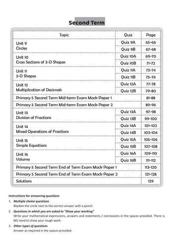 縮圖：P5 High Performance Math Quizzes and Mock Papers