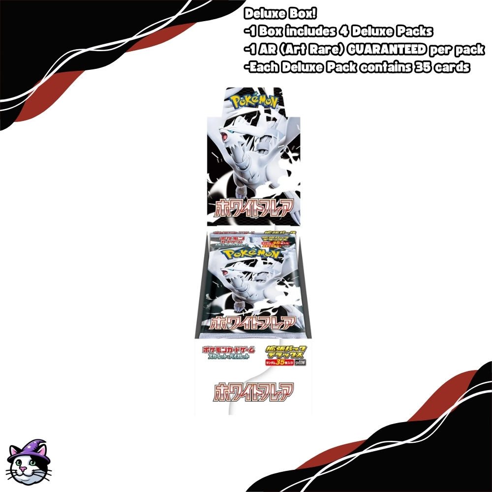 Pokemon White Flare sv11w Booster Box Japanese - Domingos Hobby Shop is the best place to buy japanese pokemon cards