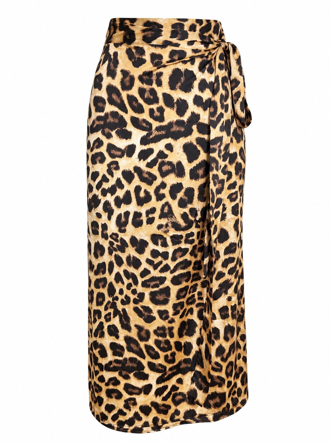 WRAP SKIRT – Leo Satin Silk