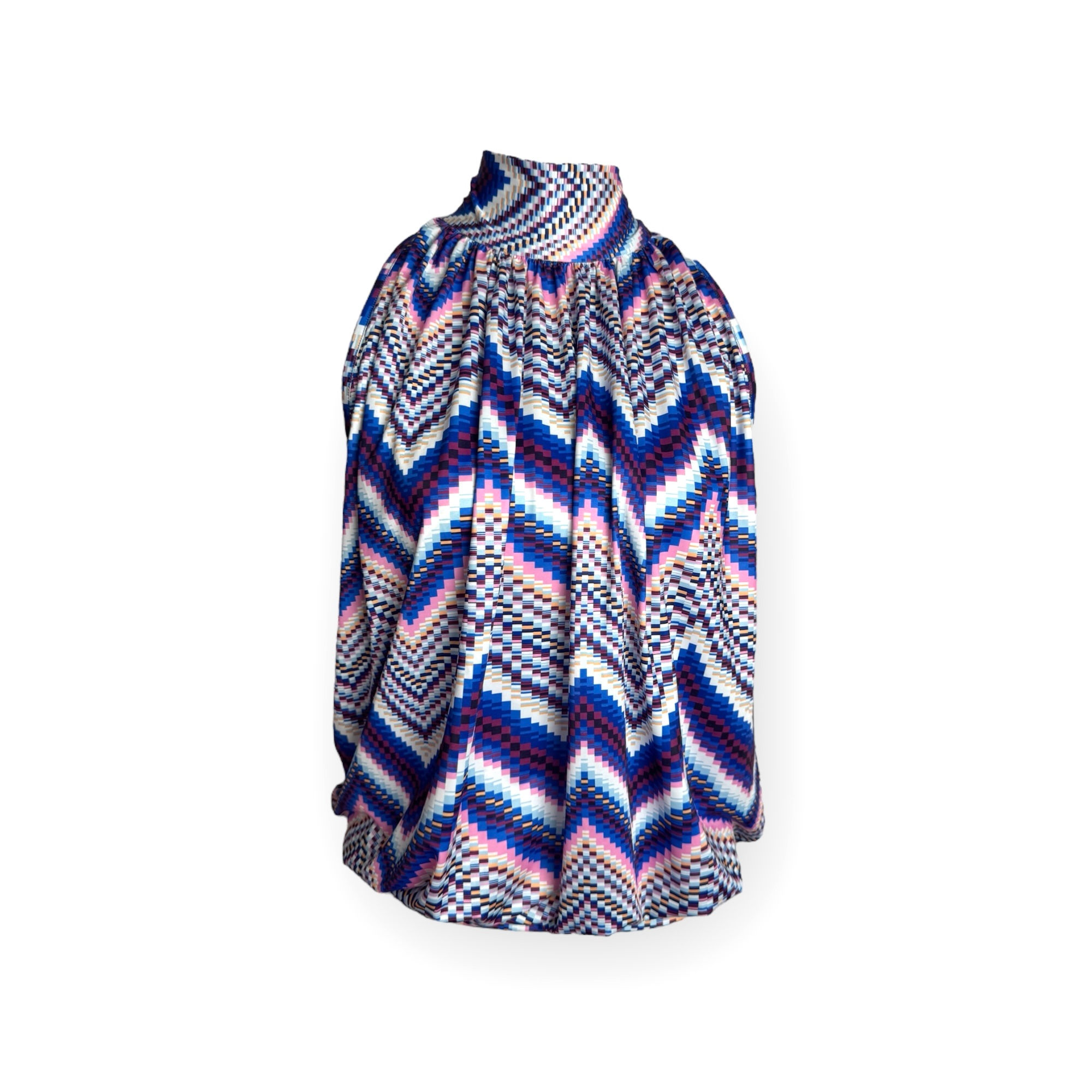TIE BLUSE multicolor 