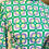 Miniaturbild: DRESS LINDA SHORT GREEN/VIOLET