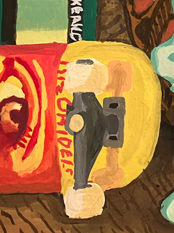 Still Life Of Husband's Office Detail