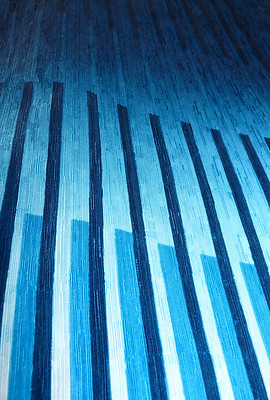 Hand dyed and screen print design