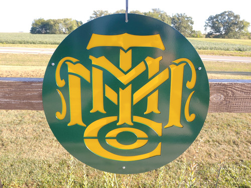 Minneapolis Threshing Machine Co. metal sign | Ope Midwest Machine