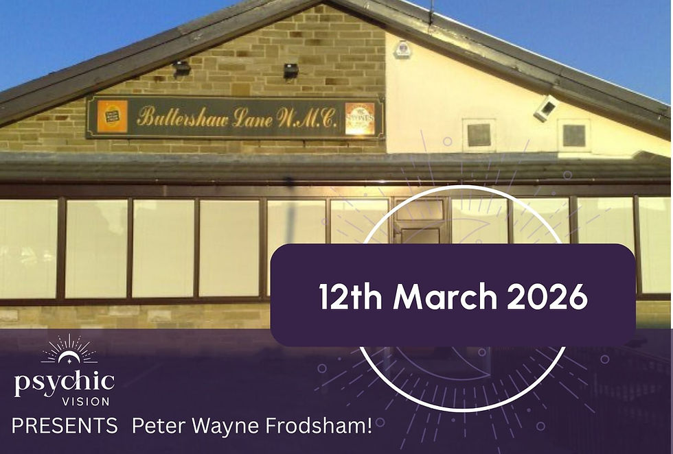 Buttershaw Lane Club - Psychic Show