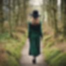 country woman with a hat