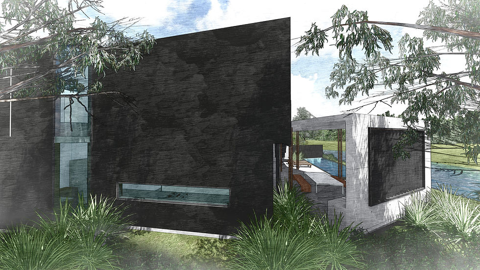 Noosa Canal House with Zest Design