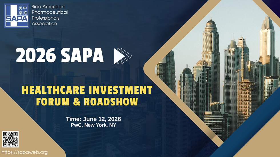 2026 SAPA Healthcare Investment Forum and Roadshow
