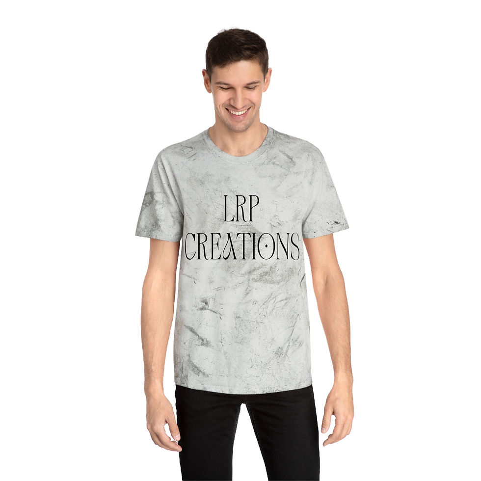 Thumbnail: LRP CREATIONS Tie-Dye Graphic T-Shirt