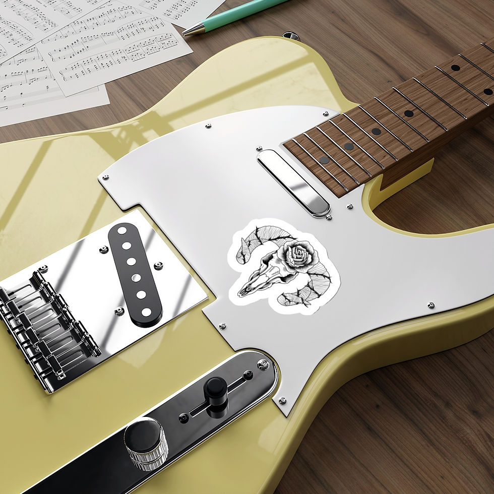 Thumbnail: Aries Ram Sticker