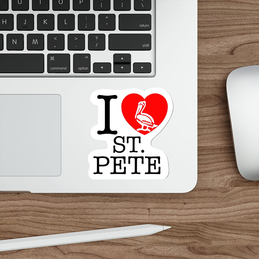 Thumbnail: I Love St. Pete Sticker