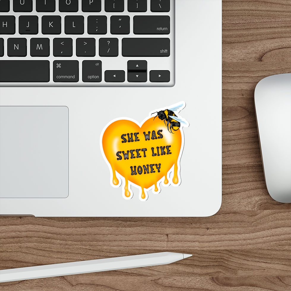 Thumbnail: Honey Bee Sticker