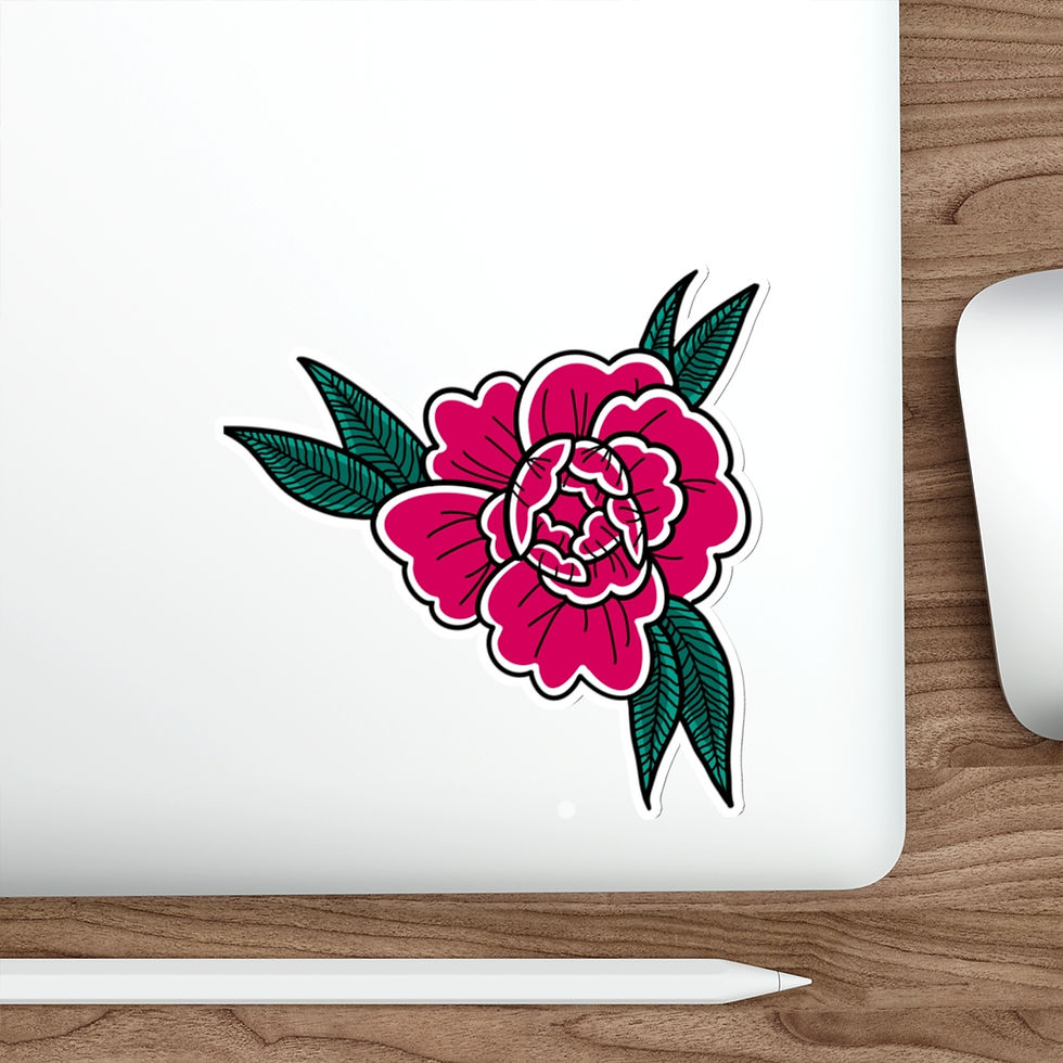 Thumbnail: Pink Peony Sticker
