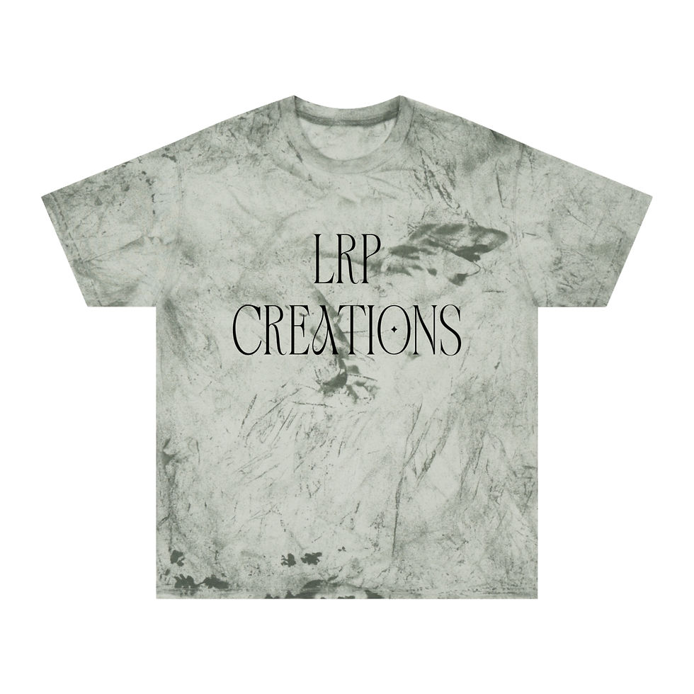 Thumbnail: LRP CREATIONS Tie-Dye Graphic T-Shirt