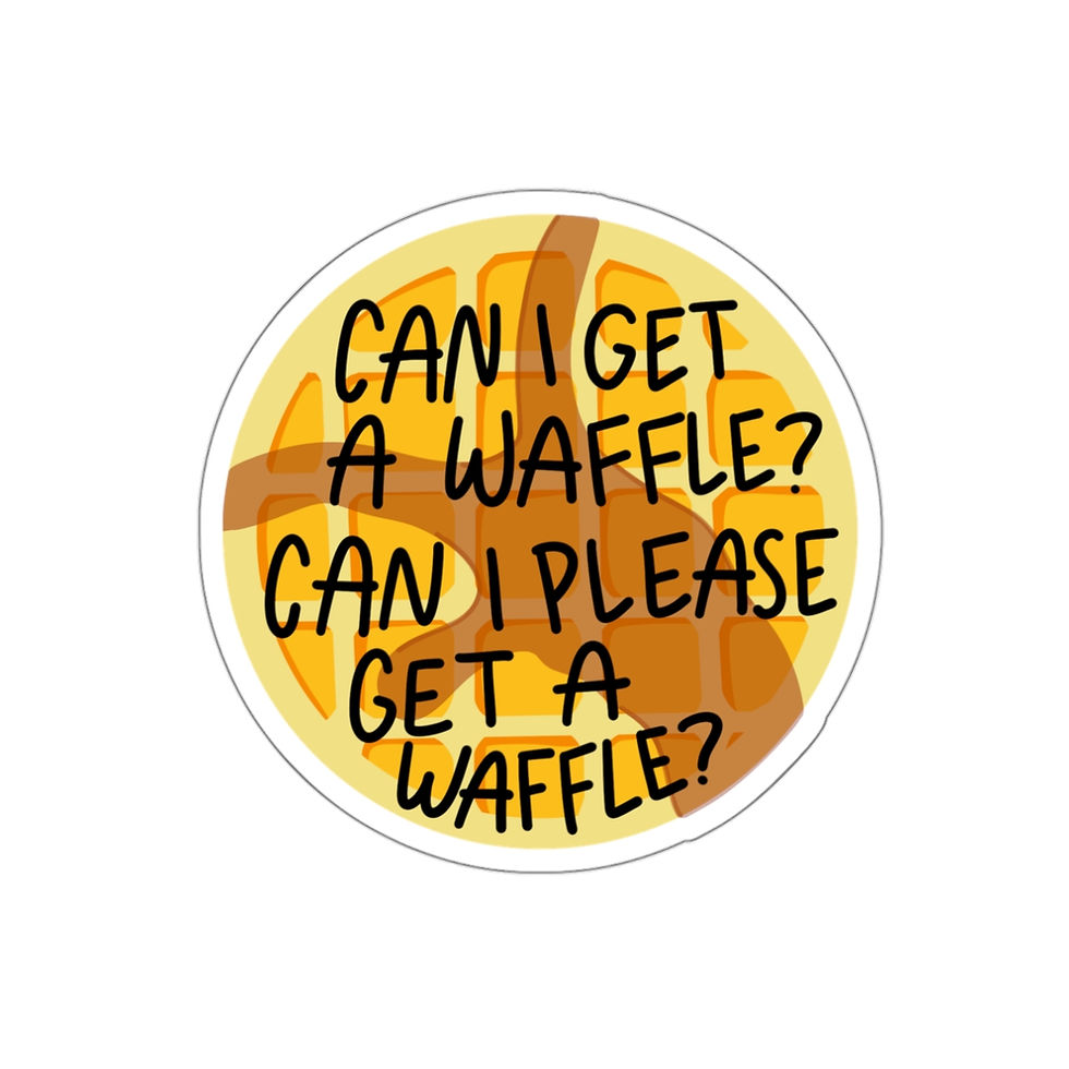 Thumbnail: Can I Get A Waffle Sticker