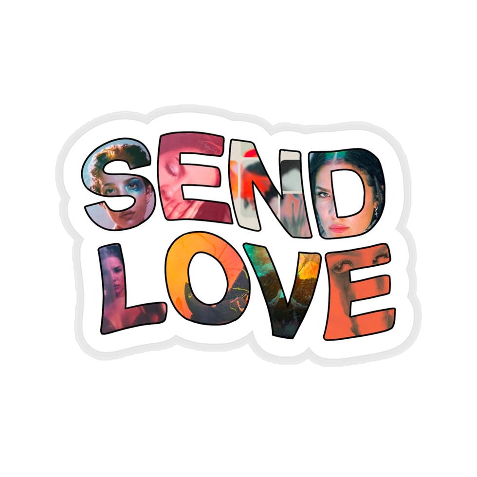 Thumbnail: Send Love Manic Sticker