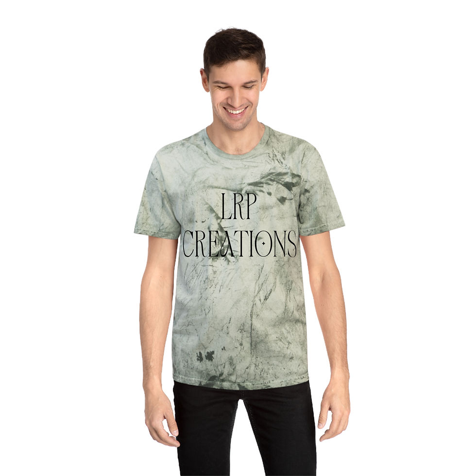 Thumbnail: LRP CREATIONS Tie-Dye Graphic T-Shirt