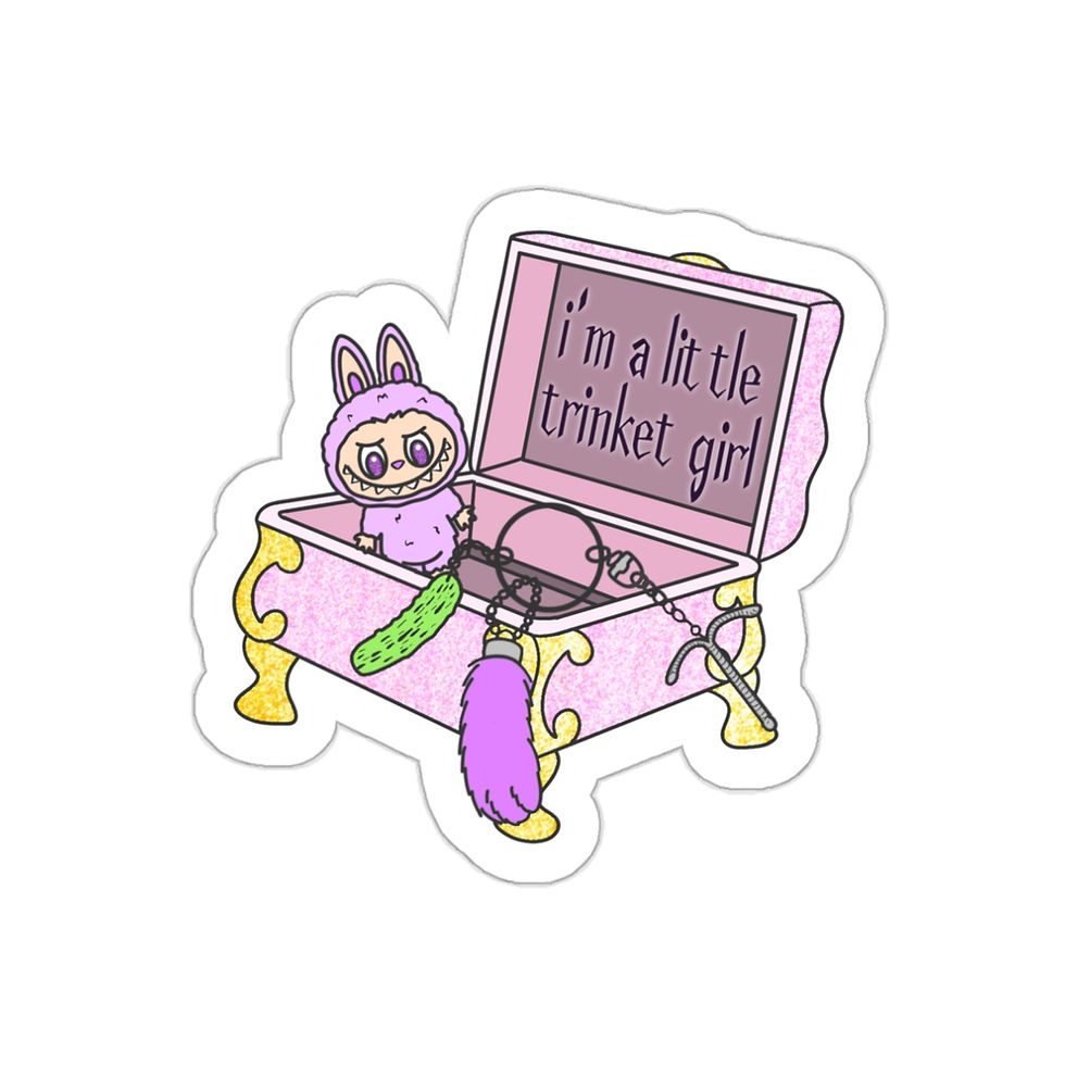 Thumbnail: Trinket Girl Sticker