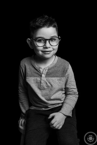 Portrait noir et blanc photographe Valence