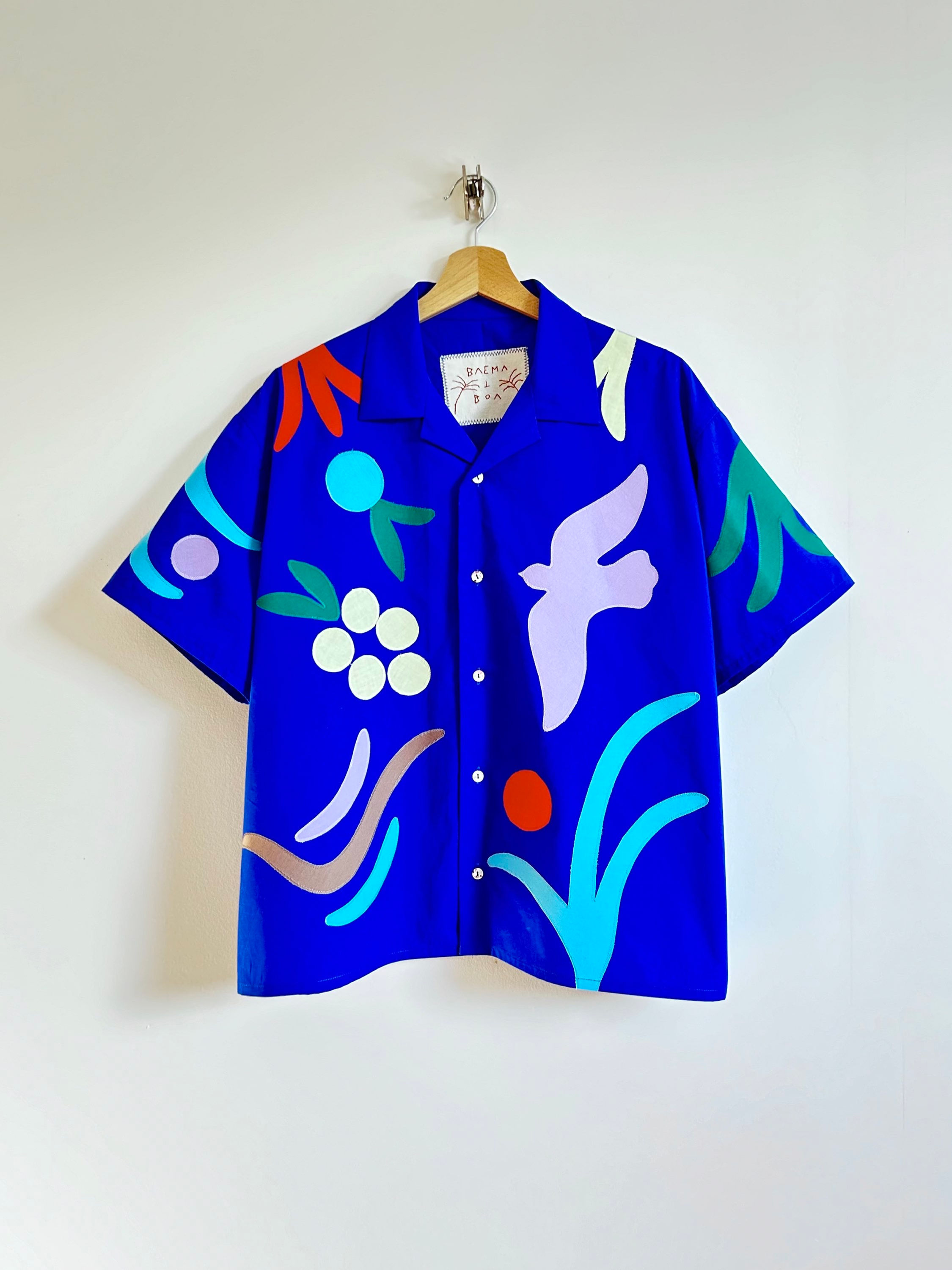 BaeMa T Boa | Blue Libera Shirt | Front