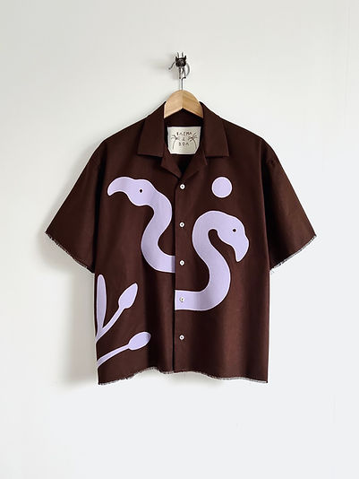 BaeMa T Boa | Flamingo Shirt