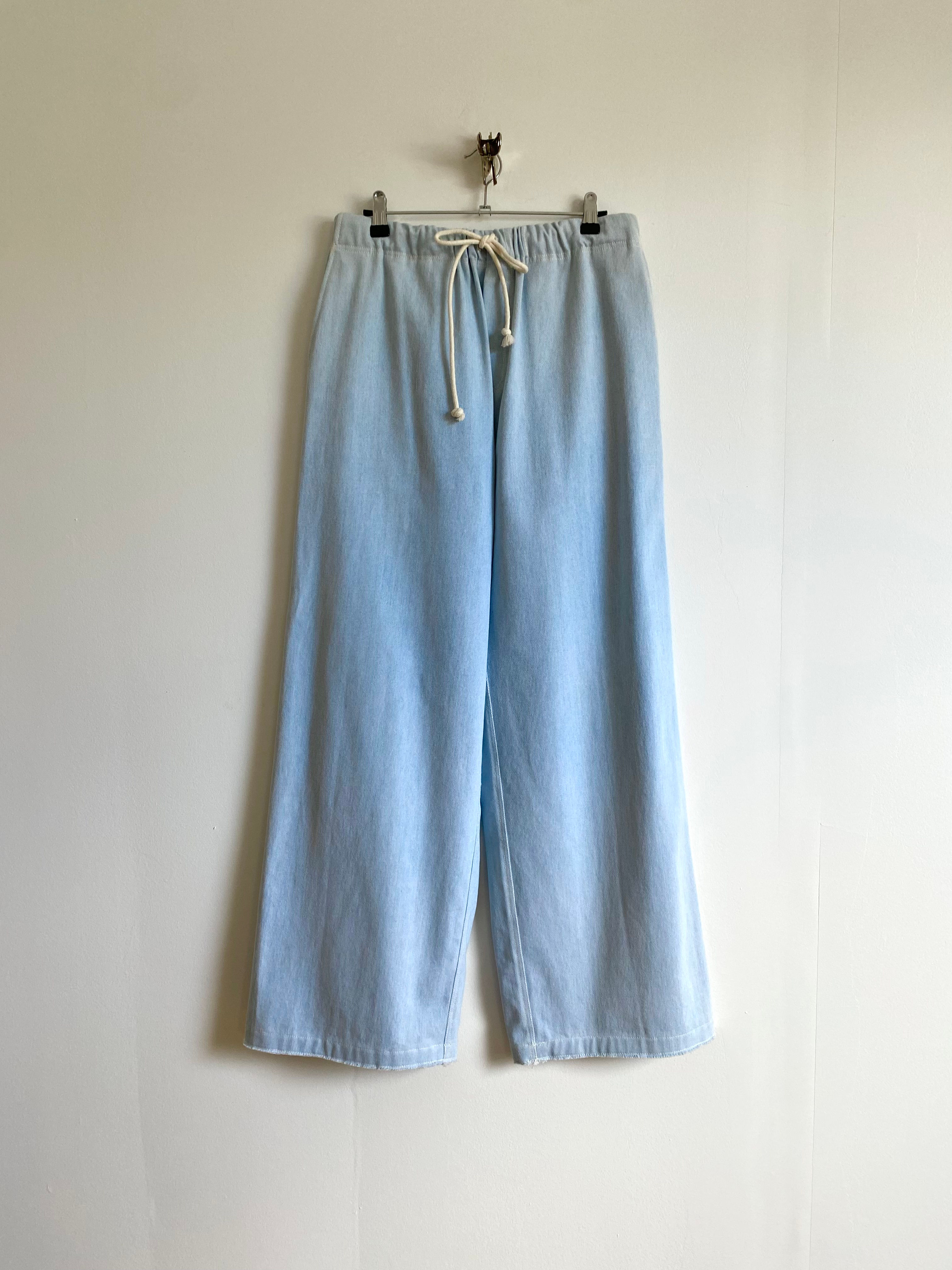 BaeMa Light Blue Denim Trousers