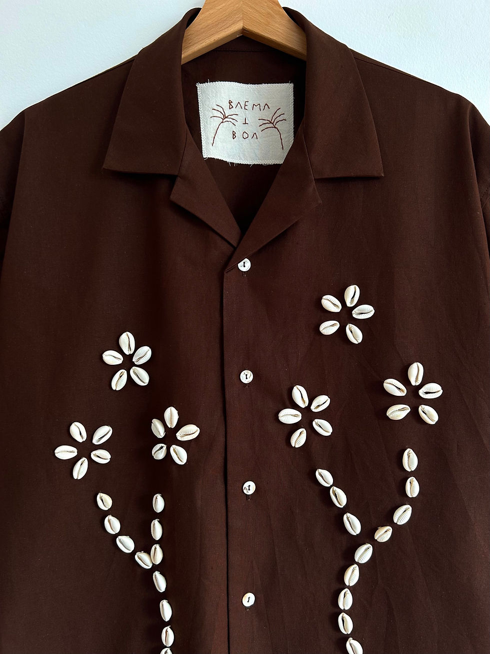 BaeMa T Boa | Bouquet Shells Overshirt | Zoom
