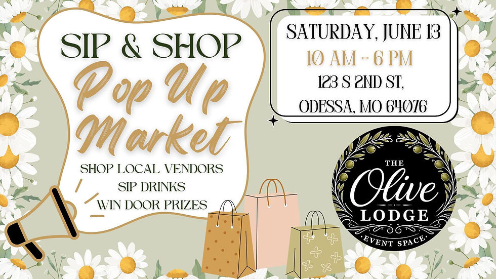 The Olive Lodge Sip and Shop Market